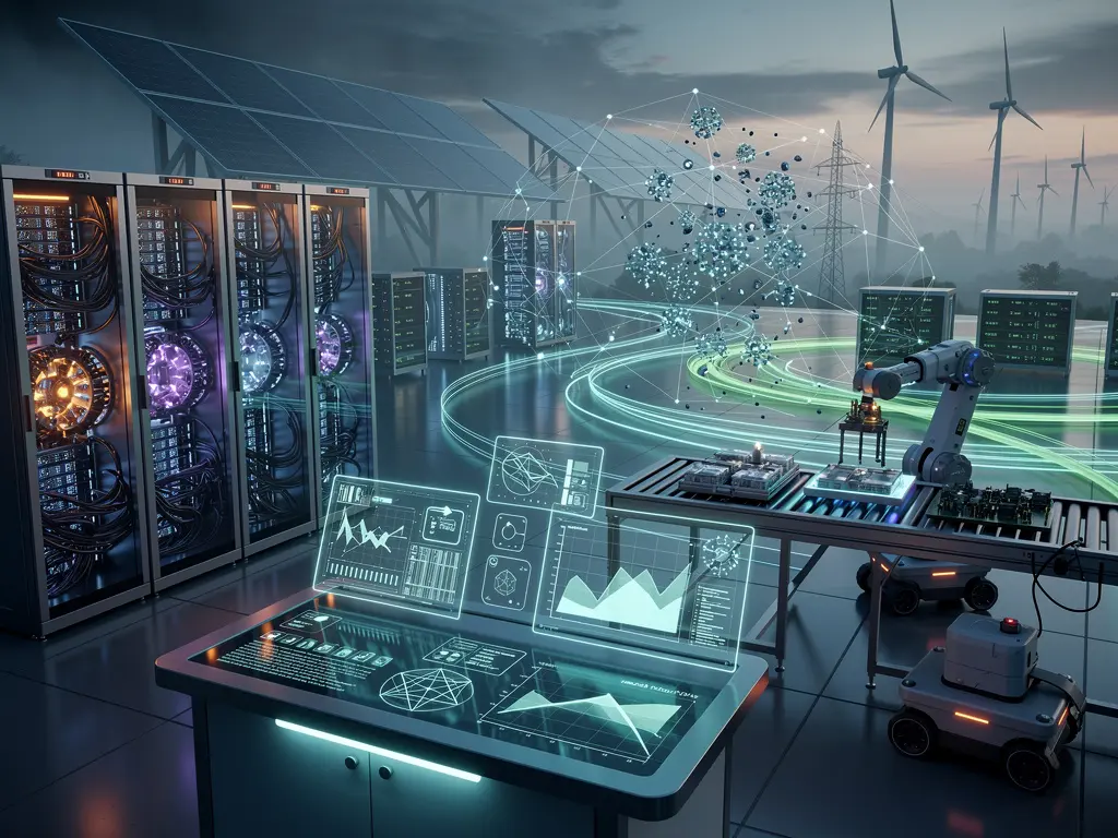 2025 Tech Trends: AI Integration, Quantum Computing, Robotics, Blockchain & Sustainable Energy