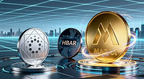 Cardano Holds Strong, Hedera Shows Promise, MAGAX Presale Offers High ROI