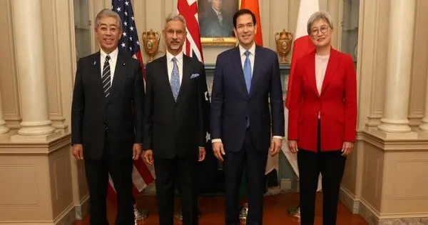 Quad Foreign Ministers Reaffirm Commitment to a Free and Open Indo-Pacific