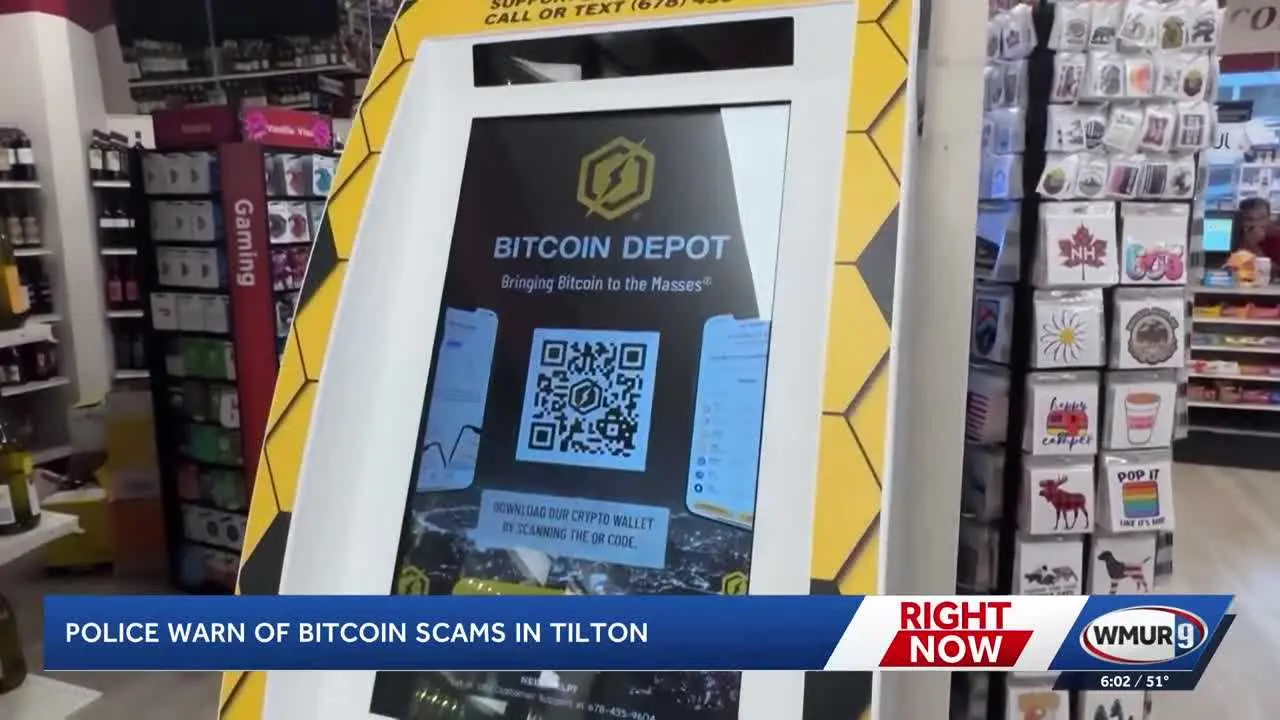 Tilton Police Warn of Bitcoin ATM Scams After Residents Lose Thousands