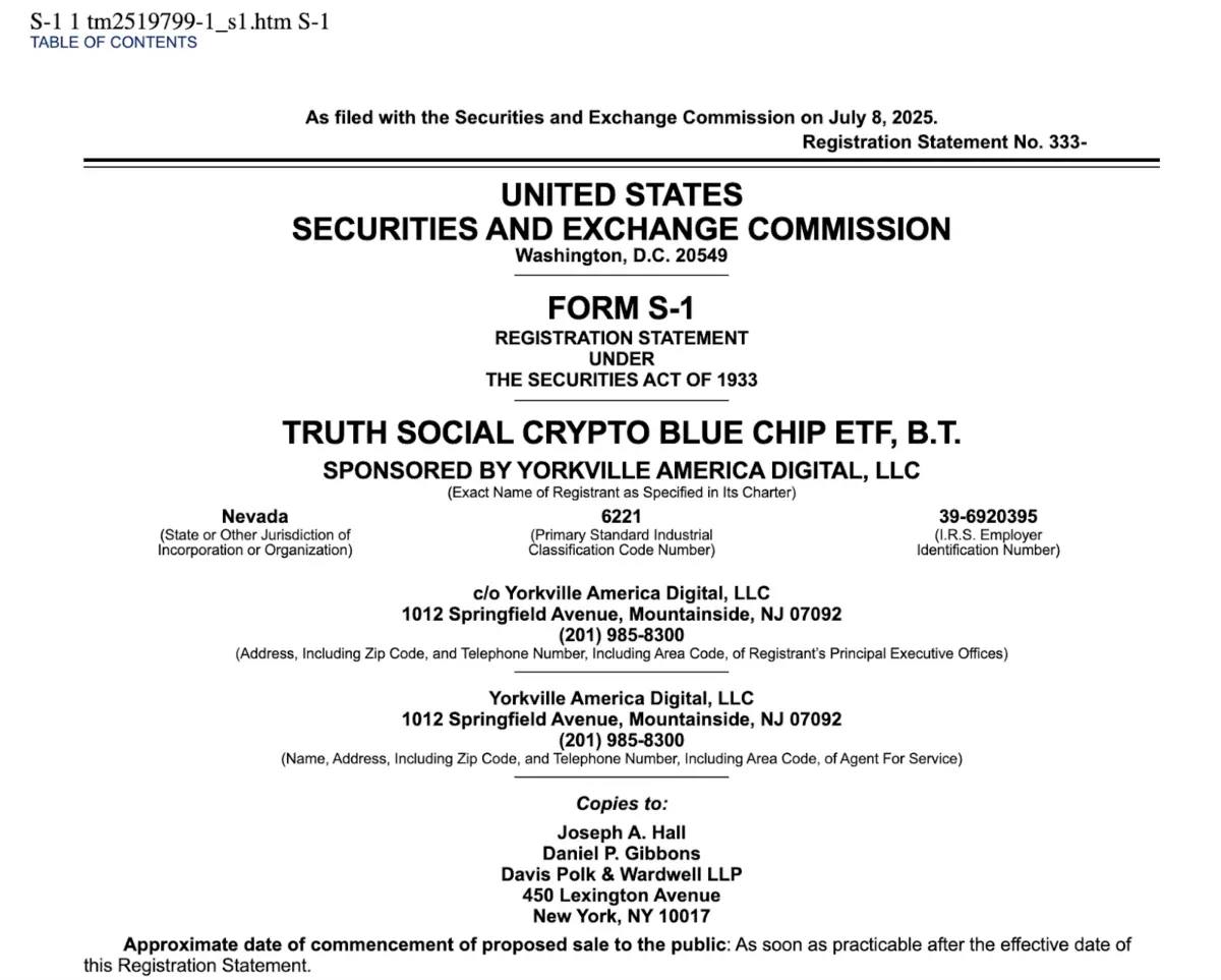 Truth Social's Crypto ETF: A Diverse Investment in Digital Assets