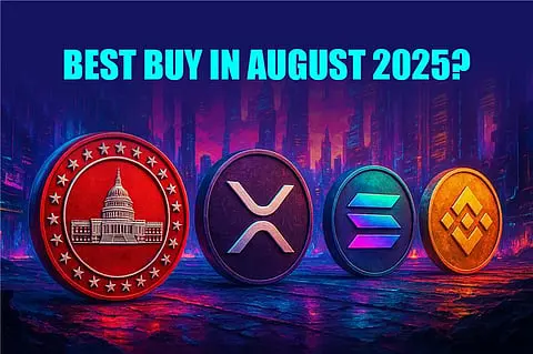 XRP, Solana, and MAGACOIN: Top Cryptocurrencies to Watch in August 2025
